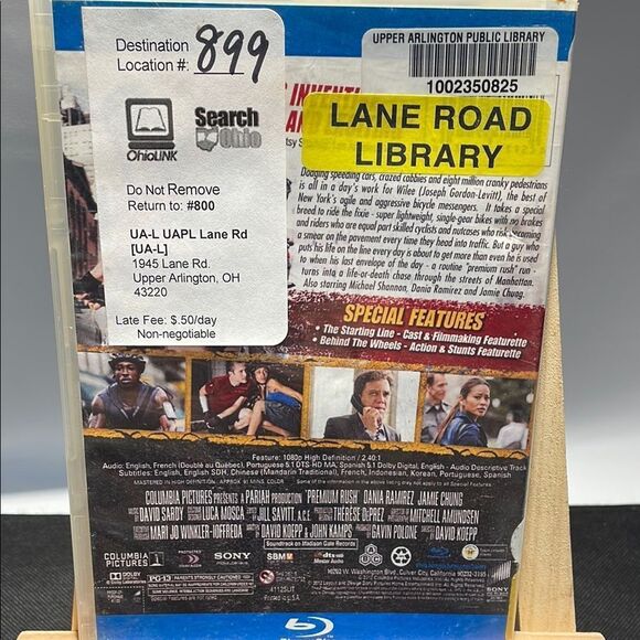 Premium Rush Blu-ray - Picture 3 of 5